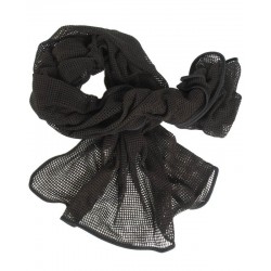 Маскировочный шарф-сетка Чёрная