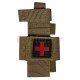 Подсумок под аптечку и фонарь. MOLLE. Койот.  