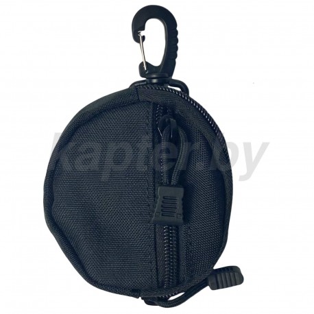 Подсумок универсальный мини  для аксессуаров . MOLLE. Чёрный.  