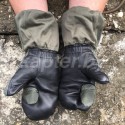 Рукавицы зимние для стрельбы с кожаной вставкой. Англия.