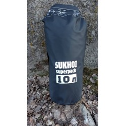 Мешок влагозащитный  Sukhoi Superpack (гермомешок). 10л. Чёрный.
