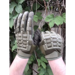 Тактические перчатки Action B1P. Олива.
