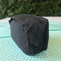 Подсумок горизонтальный малый Голландия, Molle, чёрный, б/у.