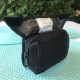 Подсумок горизонтальный малый Голландия, Molle, чёрный, б/у.