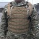 Разгрузка нагрудная с усилиными плечевыми лямками. US.  SDS. Coyote.