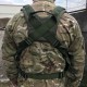 Разгрузка нагрудная с усиленными плечевыми лямками. Олива.