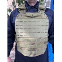 Разгрузочный жилет под бронепластины. Быстрый сброс. МОХ.