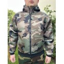 Куртка неопреновая на флисе с капюшоном.NEOPRENJACKE FLEECEGEFÜTTERT. WOODLAND.