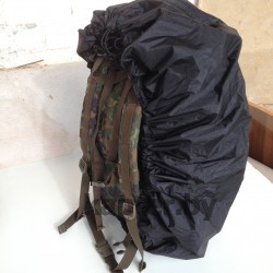 Непромокаемый чехол на рюкзак 50-70 л. армии Голландии,Чёрный.