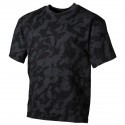 Футболка US T-Shirt Германия, 170г /м², Night Camo.