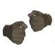 Тактические кевларовые  перчатки  Half-Gloves. Олива.