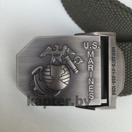 ремень USMC брючный олива