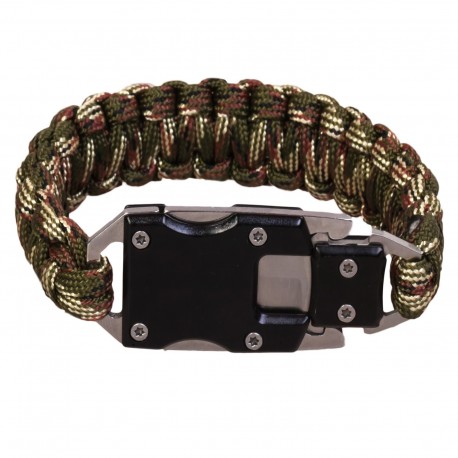 Браслет выживания ( паракорд) с ножом скрытого ношения .