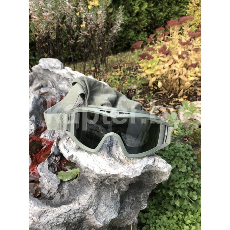 Тактические очки / маска Revision Desert Locust Foliage Green. США .